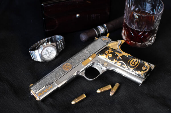 Colt 1911 government 45 ACP.