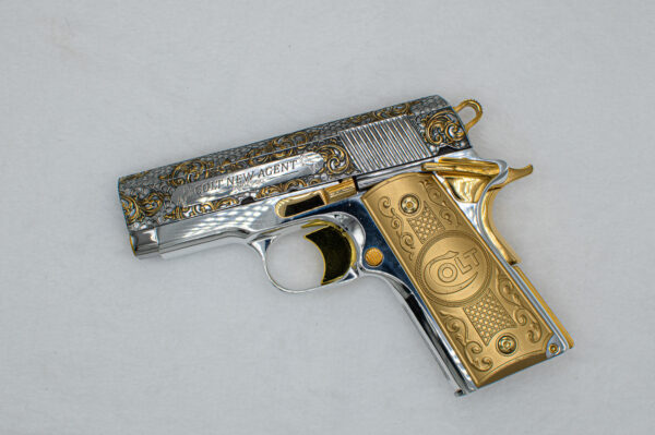 Colt 1911 new agent 45 ACP.