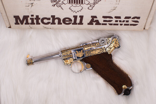 Luger P08. Mitchel Arms. 9mm.